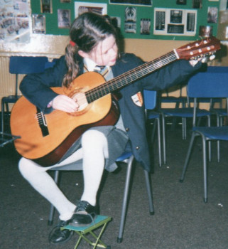A promising pupil at Bristol Grammar School(mid 90s)